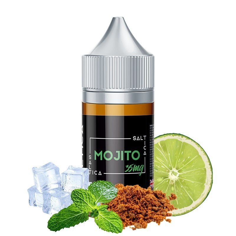 Saltica Mojito (Misket Limon, Esmer Şeker ve Nane) Salt Likit